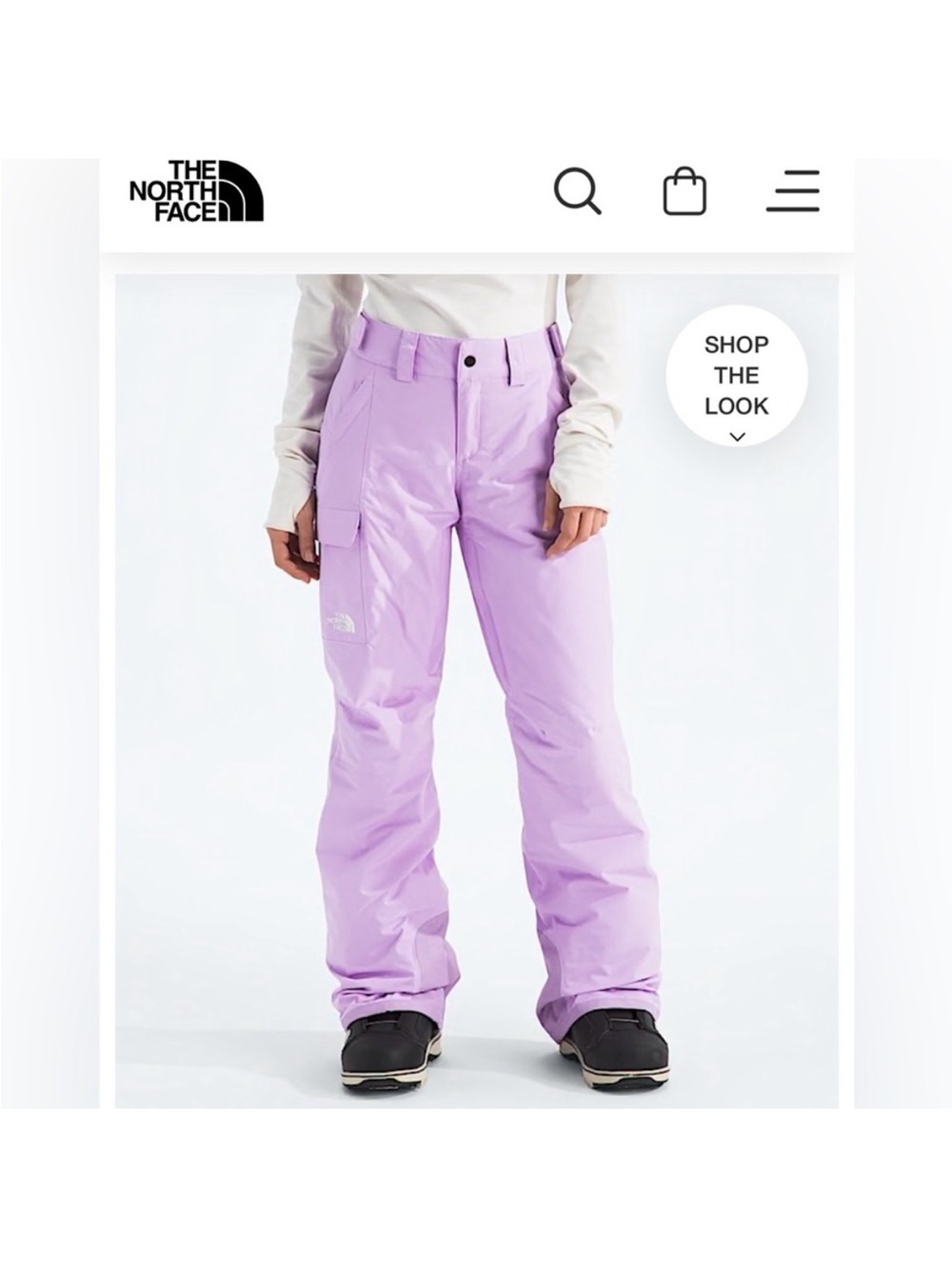 The North Face Lilac Snow Pants